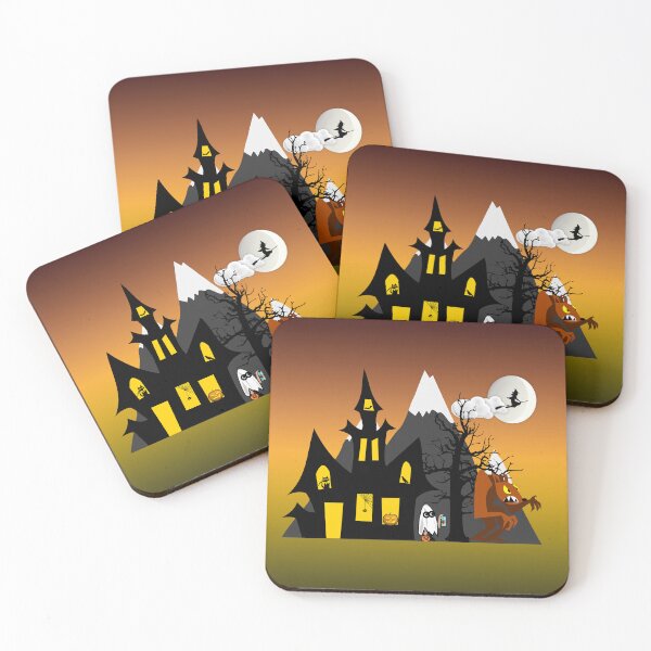 Item preview, Anti-Werewolf Spray - Funny Haunted House Halloween Scene designed and sold by Lainey1978.