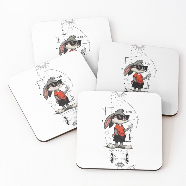 Item preview, Hakuna Matata Cool Bunny designed and sold by AetherEcho.