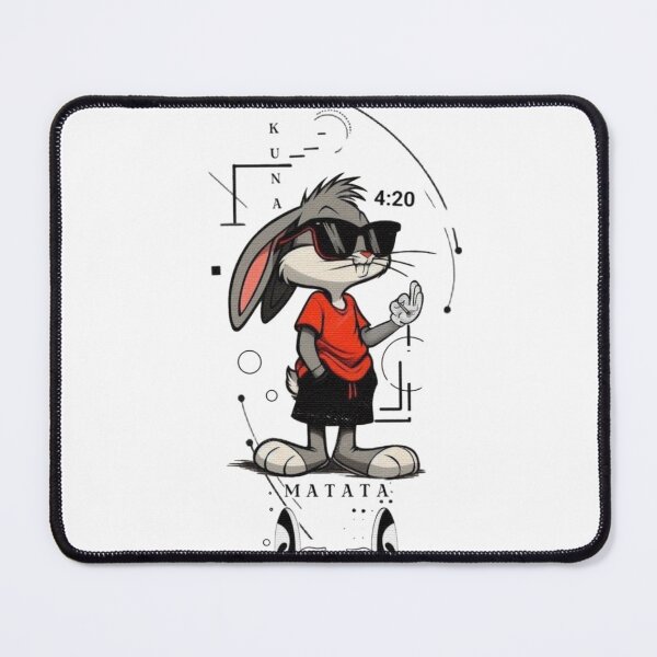 Item preview, Hakuna Matata Cool Bunny designed and sold by AetherEcho.