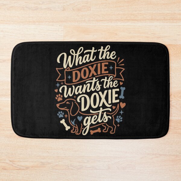 Item preview, What Doxie Wants Doxie Gets Funny Dachshund Dog designed and sold by AntiqueImages.
