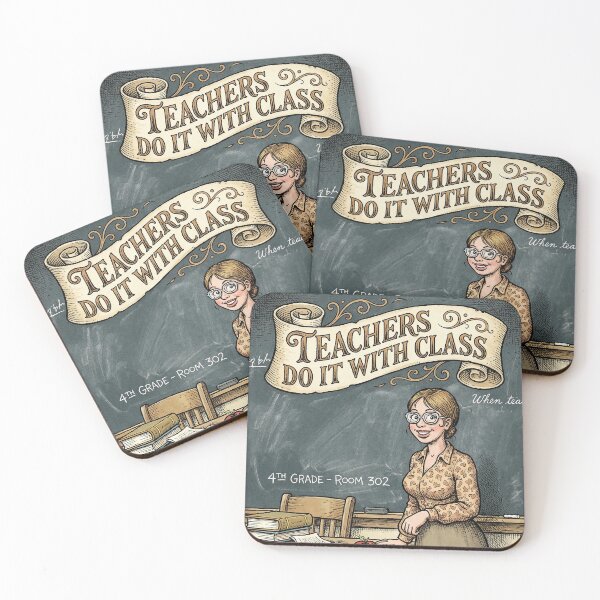 Item preview, Teachers Do It With Class designed and sold by graficsfx.
