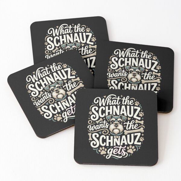 Item preview, What the Schnauzer Wants Schnauzer Gets Funny Dog designed and sold by AntiqueImages.