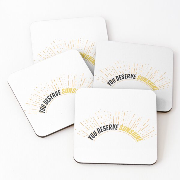 Item preview, You Deserve Sunshine designed and sold by Nicolette Love.