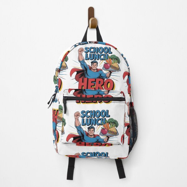Item preview, School Lunch Hero – Comic Style Superhero Tee T-Shirt designed and sold by MerchlyMike.