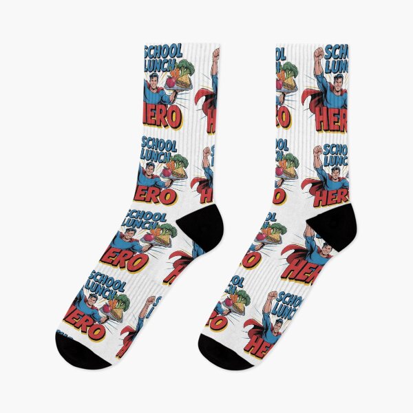 Item preview, School Lunch Hero – Comic Style Superhero Tee T-Shirt designed and sold by MerchlyMike.