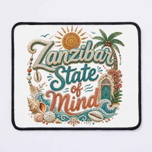 Item preview, Zanzibar State of Mind Crochet Coastal Beach Design designed and sold by NaphDesigns.
