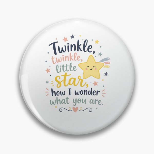 Item preview, Twinkle Twinkle Little Star Nursery Quote designed and sold by FEEL GOOD CLUB DESIGNS.