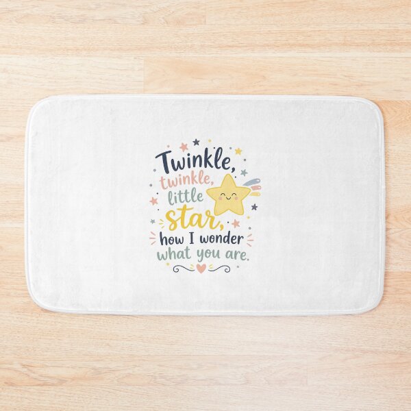 Item preview, Twinkle Twinkle Little Star Nursery Quote designed and sold by FEEL GOOD CLUB DESIGNS.