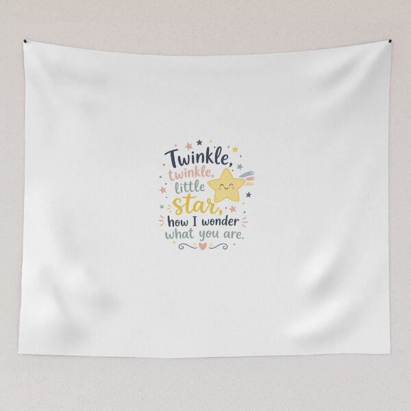 Item preview, Twinkle Twinkle Little Star Nursery Quote designed and sold by FEEL GOOD CLUB DESIGNS.