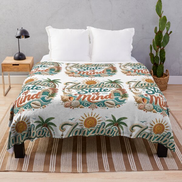 Item preview, Zanzibar State of Mind Crochet Coastal Beach Design designed and sold by NaphDesigns.