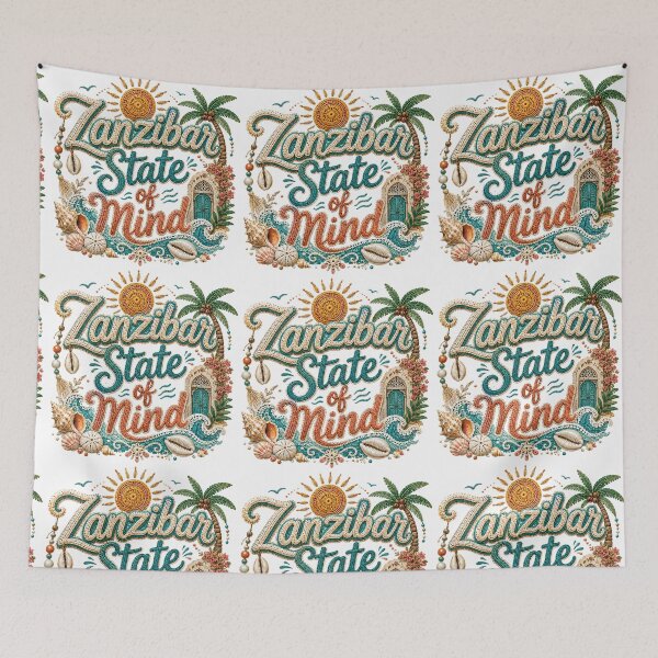 Item preview, Zanzibar State of Mind Crochet Coastal Beach Design designed and sold by NaphDesigns.