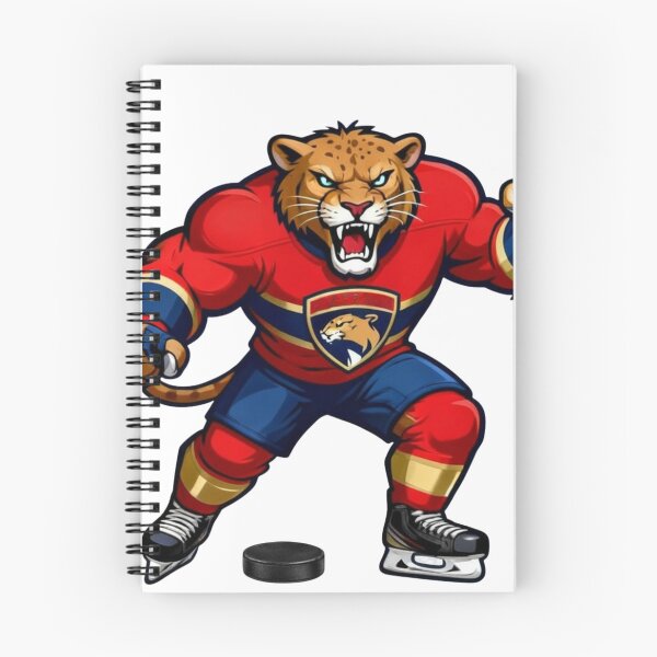Item preview, Aggressive Red Panther Hockey Mascot | Stanley Panther designed and sold by Pandora´s Box.