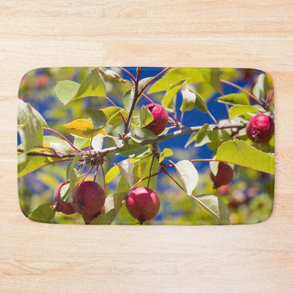 Item preview, Sun-Drenched Crabapple Branch - Red Ornamental Berries designed and sold by Lainey1978.