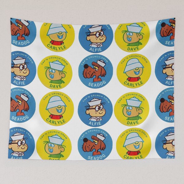 Item preview, Nostalgic Crunchy Breakfast Cereal Crew designed and sold by Offset Vinyl Film.