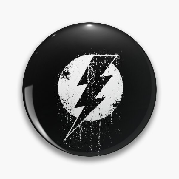 Item preview, Brush spray paint graffiti grungy lightning bolt sign 127sm designed and sold by 127sm.