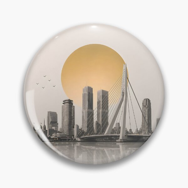 Item preview, Rotterdam Minimal Luxury Design – Modern Netherlands Aesthetic designed and sold by ArtYouFeel.