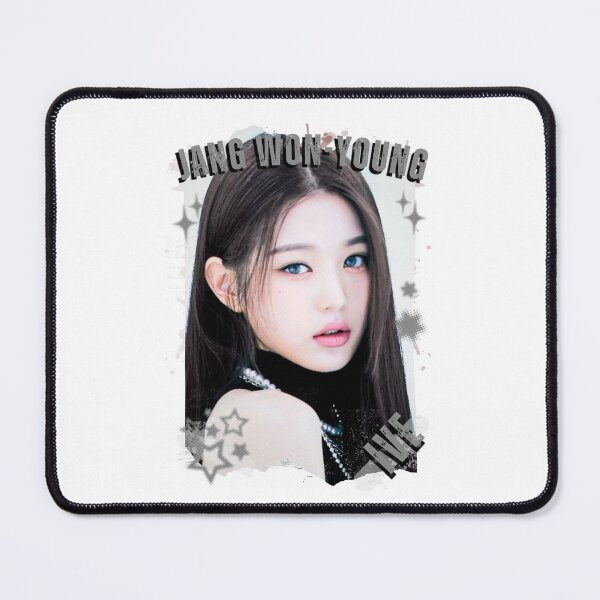 Item preview, Ive Kpop Jang Won-young Group Girl Members Retro Scrapbook Kpop Collage Design designed and sold by HELL0WBELLO.