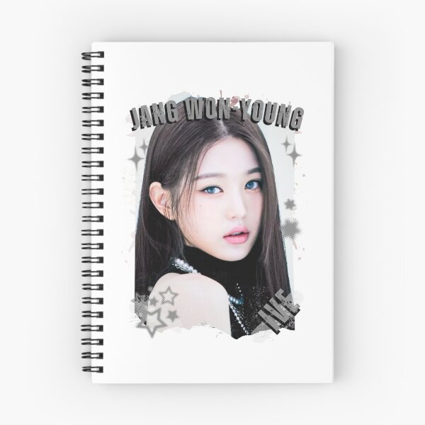 Item preview, Ive Kpop Jang Won-young Group Girl Members Retro Scrapbook Kpop Collage Design designed and sold by HELL0WBELLO.