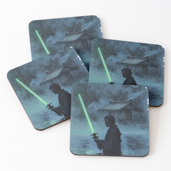 Item preview, REFLECTIONS OF FORCE - Jedi Forest Sanctuary Art designed and sold by Modern Nest Art.