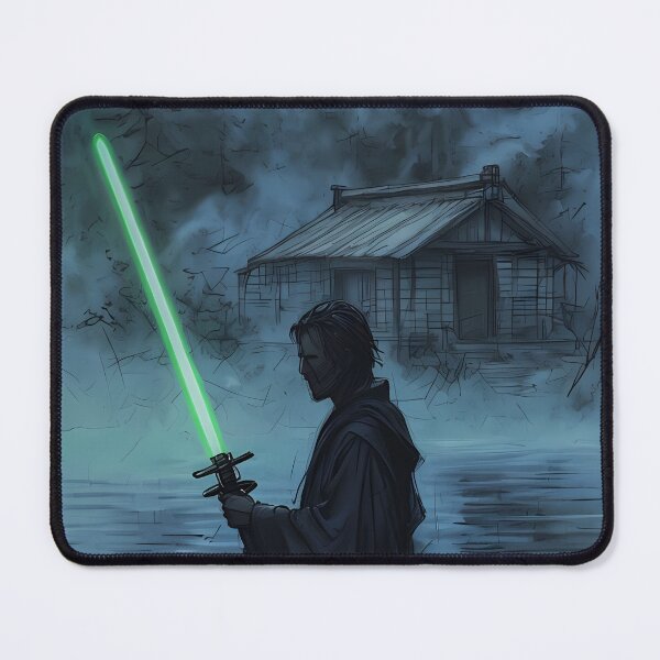 Item preview, REFLECTIONS OF FORCE - Jedi Forest Sanctuary Art designed and sold by Modern Nest Art.