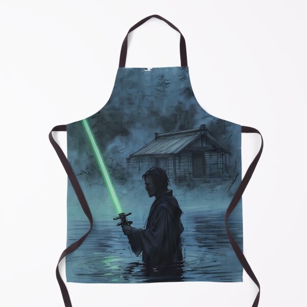 Item preview, REFLECTIONS OF FORCE - Jedi Forest Sanctuary Art designed and sold by Modern Nest Art.