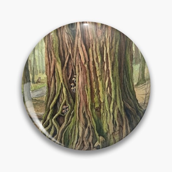 Item preview, Cedar Tree Watercolors designed and sold by FishNerd2006.