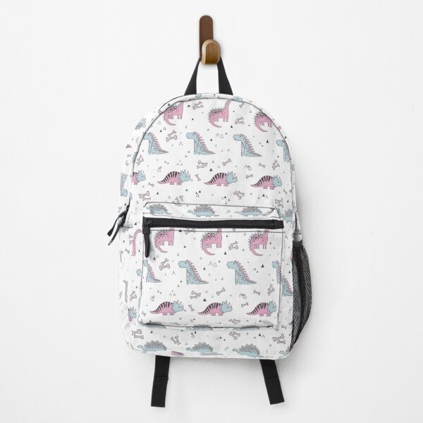 Item preview, Pastel Pink and Blue Dinosaur Pattern - Cute Nursery Dino Art designed and sold by alijun.