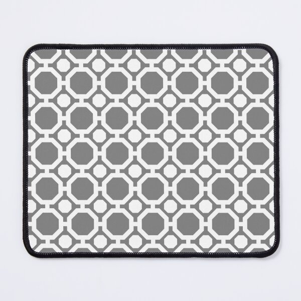 Item preview, Gray & white geometric pattern designed and sold by Mint + Midnight.