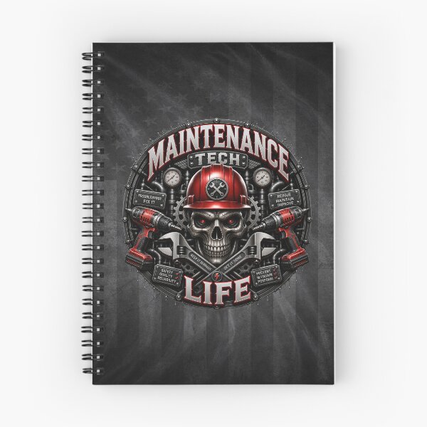Item preview, Maintenance Tech Life Industrial Skull Mechanic Repair Design designed and sold by artistwill.
