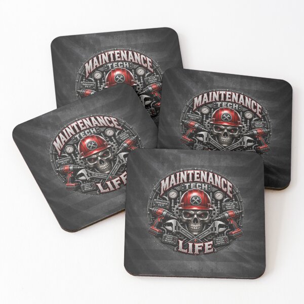 Item preview, Maintenance Tech Life Industrial Skull Mechanic Repair Design designed and sold by artistwill.