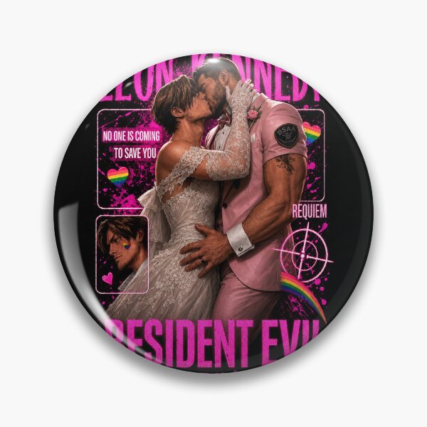 Item preview, Leon Kennedy vs chris redfield designed and sold by Green Sama.