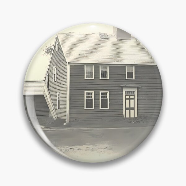 Item preview, Haunted House Drawing | Vintage Halloween designed and sold by GammaRay.