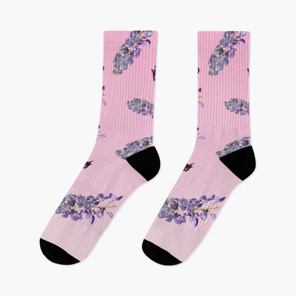 Item preview, English Garden - Blush Wisteria with Tulip Accents designed and sold by PurrfectWhisper.