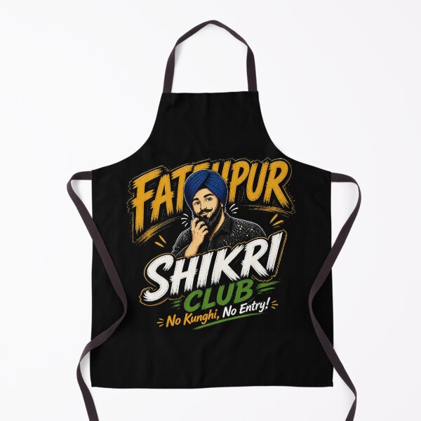 Item preview, Fatapur Shikri Club No Kunghi No Entry Punjabi Meme designed and sold by FEEL GOOD CLUB DESIGNS.