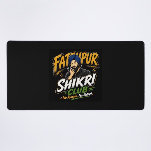 Item preview, Fatapur Shikri Club No Kunghi No Entry Punjabi Meme designed and sold by FEEL GOOD CLUB DESIGNS.