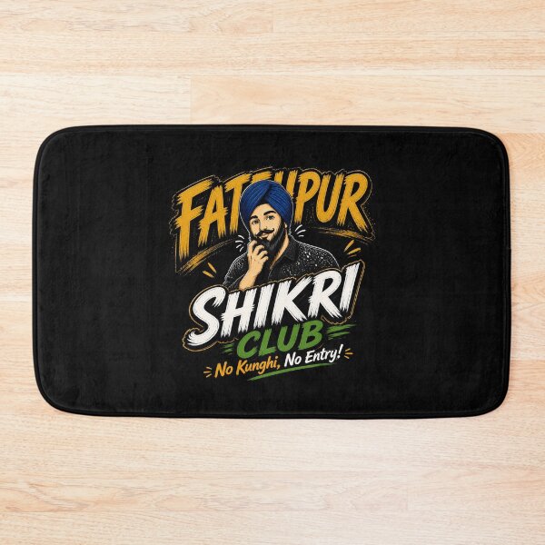 Item preview, Fatapur Shikri Club No Kunghi No Entry Punjabi Meme designed and sold by FEEL GOOD CLUB DESIGNS.