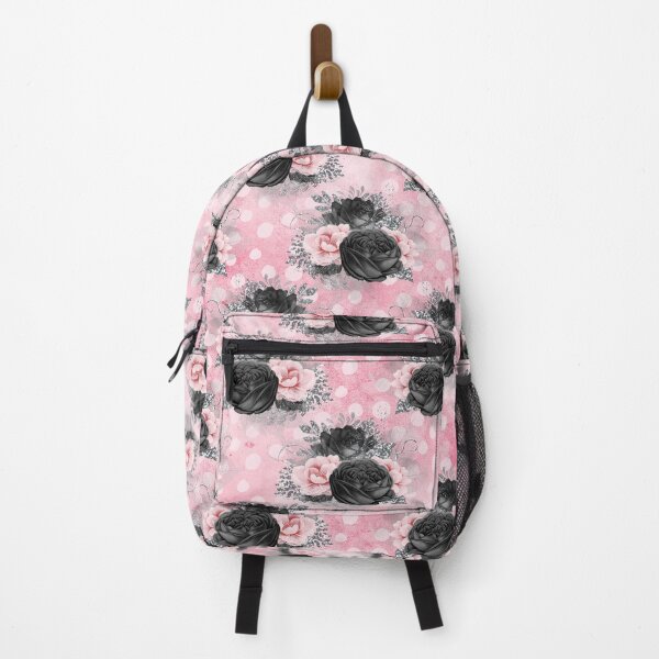 Item preview, Black and Pink Floral designed and sold by MoonPixelz91.