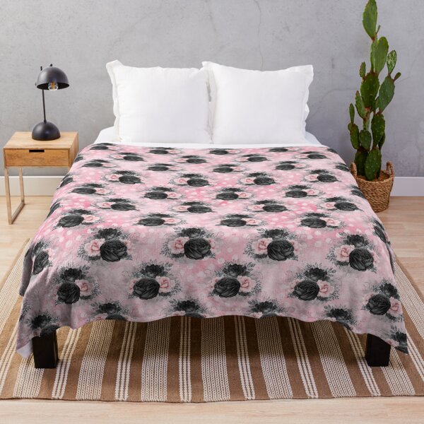 Item preview, Black and Pink Floral designed and sold by MoonPixelz91.