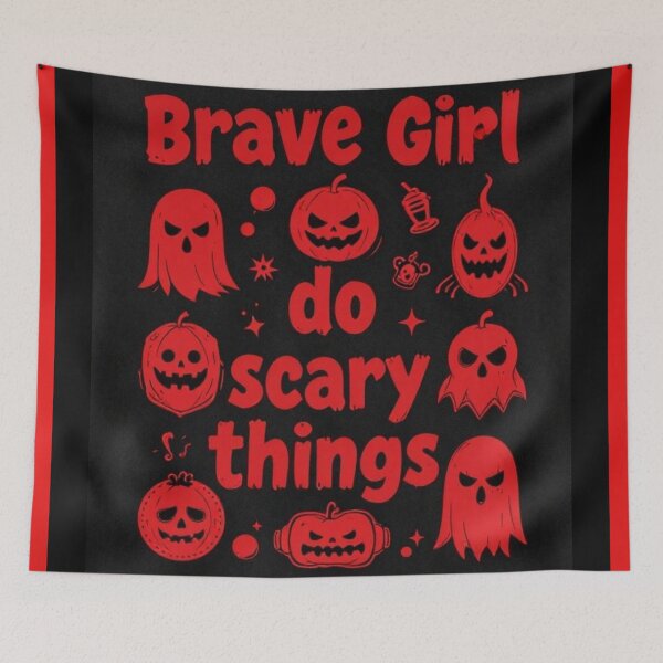 Item preview, Brave Girl DO Scary Thing  designed and sold by Amberkhaan.