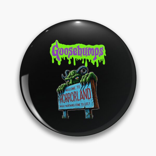 Item preview, rl stine goosebumps welcome to horrorland retro horror 90s fans  designed and sold by Blck-Acid-Devil.