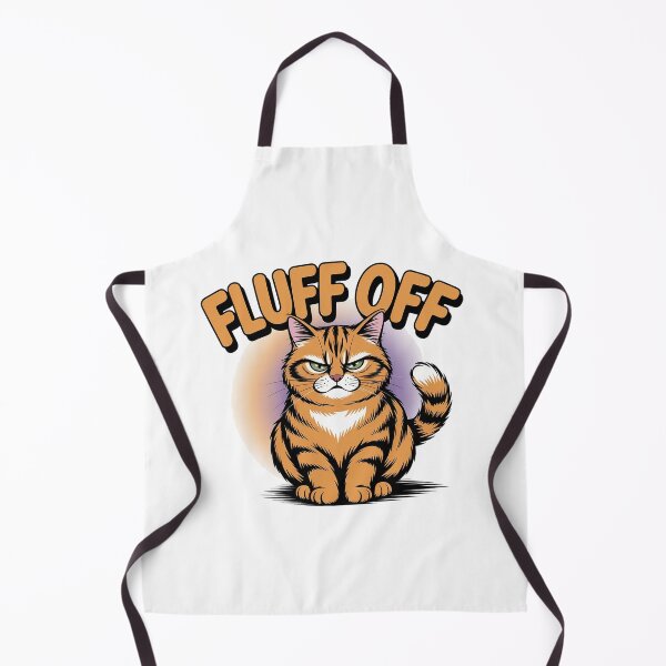 Item preview, Fluff Off Grumpy Cat Funny Sarcastic Cat Meme designed and sold by Cool-cat-art.
