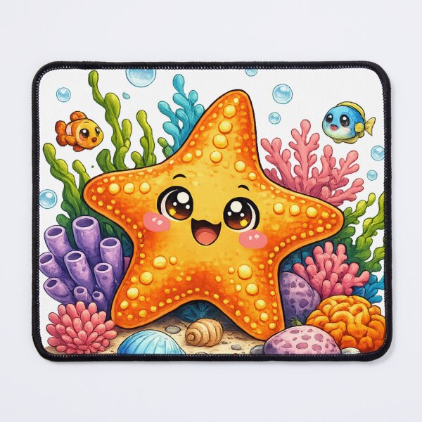 Item preview, Starfish Kawaii designed and sold by redsharkuk.