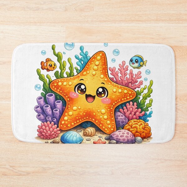 Item preview, Starfish Kawaii designed and sold by redsharkuk.