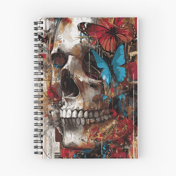 Item preview, Skull Butterfly Urban Art designed and sold by drizzd.