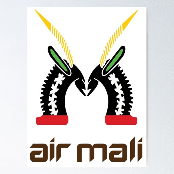 Item preview, Air Mail Airlines Retro Logo 1970s African Airline designed and sold by RetroAviation.
