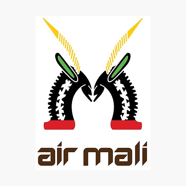 Item preview, Air Mail Airlines Retro Logo 1970s African Airline designed and sold by RetroAviation.
