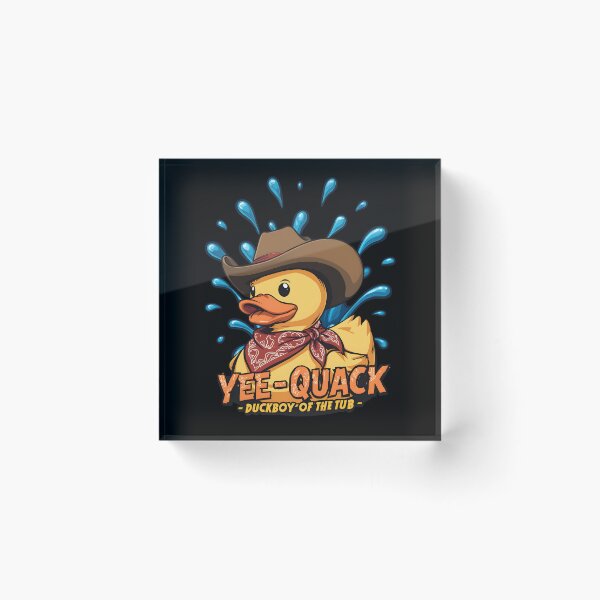 Item preview, Yee-Quack – Funny Cowboy Rubber Duck designed and sold by RubberQuack.