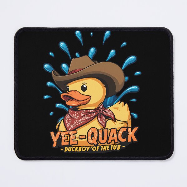 Item preview, Yee-Quack – Funny Cowboy Rubber Duck designed and sold by RubberQuack.