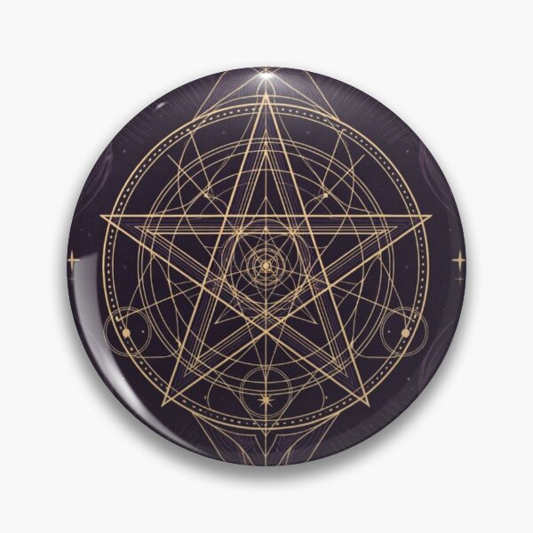 Item preview, Sacred geometry pentacle designed and sold by Aether Flow.