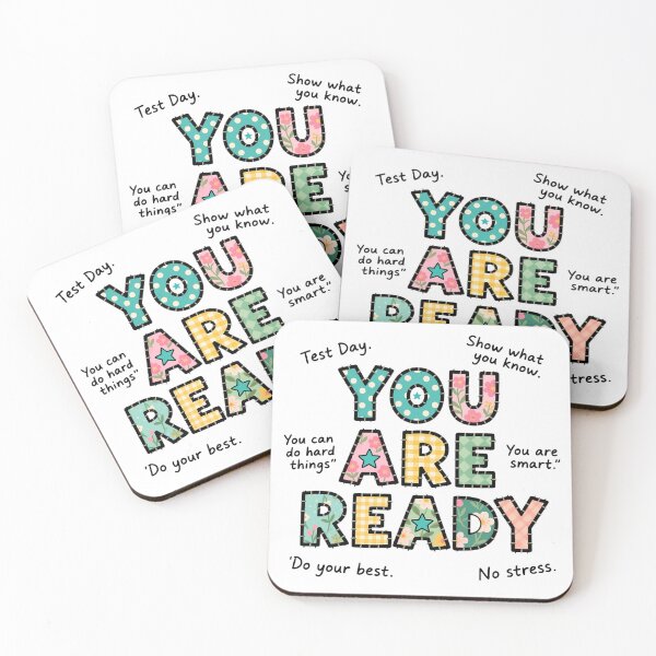 Item preview, You Are Ready Testing Week designed and sold by CutOutIdols.